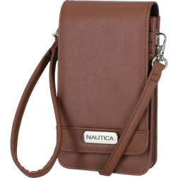 Nautica Catalina Vegan Leather RFID Crossbody Bag - Earth