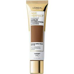 L'Oréal Paris Age Perfect Radiant Serum Foundation SPF50 #140 Chestnut