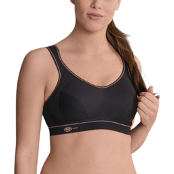 Anita Extreme Control Sports Bra - Black Shine