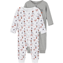 Name It Baby Toddler Sleepers - Grey Melange (13198657)