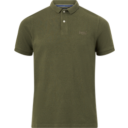 Superdry Classic Pique Short Sleeve Polo - Vert
