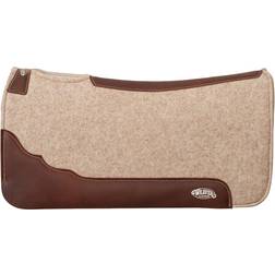 Weaver Merino Wool F10 Contoured Saddle Cloth - Natur