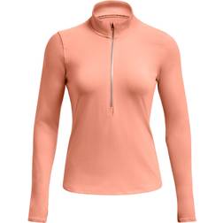 Under Armour Qualifier Run Half Zip T-shirt Orange Woman