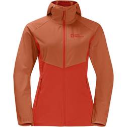 Jack Wolfskin Go Hike Softshell W - Kakelblå