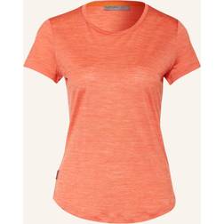 Icebreaker Merino Women's Standard Sphere II Short Sleeve Tee, Vibrant Earth Heather