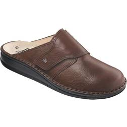 Finn Comfort unisex amalfi brown leather sandals