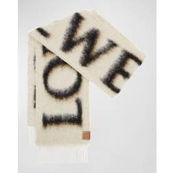 Loewe Logo Wool And Mohair Scarf