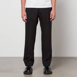 Maison Margiela Gerade Hose Aus Wolle - Black