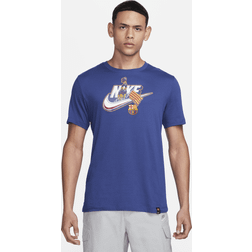 Nike FC Barcelona Futura T-Shirt, Blue