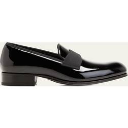 Tom Ford Edgar patent leather loafers black