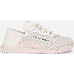 Dolce & Gabbana NS1 lace-trimmed sneakers beige