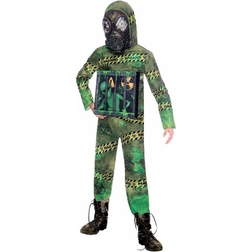 Amscan Zombie Alien Boy's Costume Green