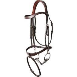 Collegiate ComFiTec Training Bridle - Brown