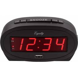 LA CROSSE TECHNOLOGY LED alarm clock