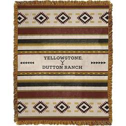 Northwest Yellowstone Woven Filt Gul (152.4x116.8cm)