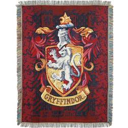 Harry Potter Woven Tapestry Blankets Red (152.4x121.9cm)