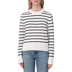 Tommy Hilfiger 1985 Collection Breton Stripe Jumper - Breton Stp/Ecru Desert Sky