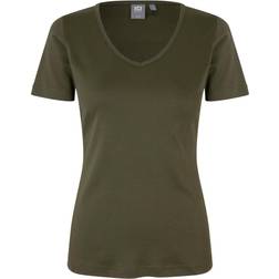 ID Interlock T-shirt - Oliven