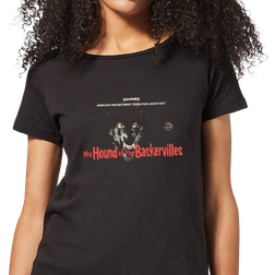 Hammer Horror T-Shirt Femme Hound Of The Baskervilles - Noir