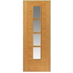 JB Kind Oak Bela Prefinished Glazed Interior Door (x)