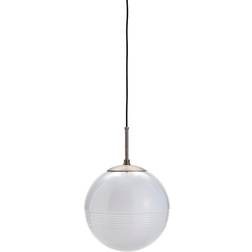 House Doctor Lampe, Halda, Hvid/Brun Pendel ∅ 30cm