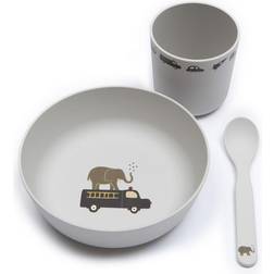Smallstuff Middagsset 3 Delar Motor One Size Middagsset