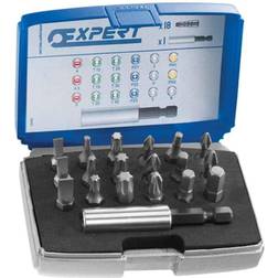 Expert E113901 1/4in Bit Set, 19 Piece