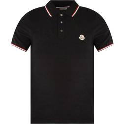 Moncler Logo Polo Shirt - Black