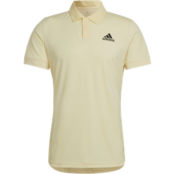 Adidas Men's Tennis New York FreeLift Polo Shirt - Almost Yellow