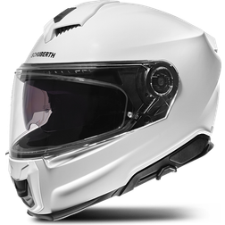Schuberth S3 White Full Face Helmet White