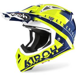 Airoh Motorrad-Crosshelm Aviator ACE Amaze Bleu