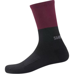 Shimano Original Wool Sports Socks - Black/Maroon