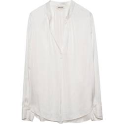 Zadig & Voltaire Tink Satin Blouse - Blanc