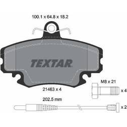 Textar Bremsbeläge + Sensor vorne Dacia Logan Peugeot 205 309