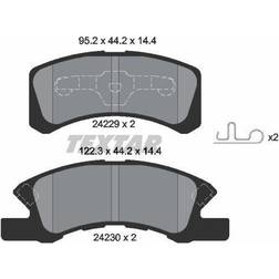 Textar Bremsbeläge vorne Daihatsu Charade Cuore Mitsubishi SpaceStar