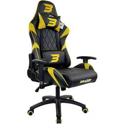 BraZen Venom Esports PC Gaming Chair Yellow