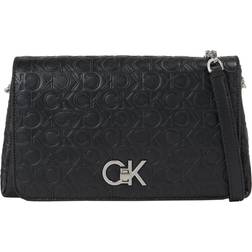 Calvin Klein Re-Lock Crossbody Bag - Black