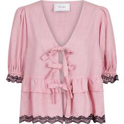 Neo Noir Raya Bluse, Powder