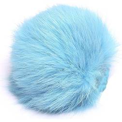 Diverse Pompon Kaninhår 6 cm