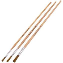 Major Brushes Major Brushes Golden Synthetic Brushes Sizes 4, 8 & 10 Assorted Pa
