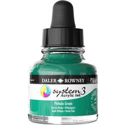 Daler-Rowney System3 Ink 29.5ml Phthalo Green