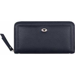 Tom Tailor lilly long zip wallet geldbörse dark