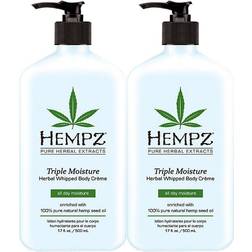 Hempz BOTTLES OF Herbal Moisturizer Triple Moisture