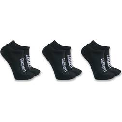 Carhartt Force Midweight Logo Low Cut Sock 3-Pack Black