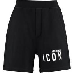 DSquared2 Cotton Bermuda Shorts - Nero