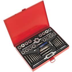 Sealey AK3040 Tap Die Set 40pc Split Dies Metric Crimping Plier