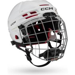 CCM Hockeyhjälm Tacks Combo SR White