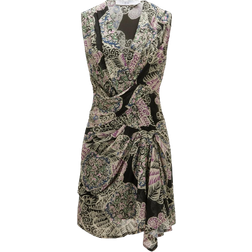 IRO Rolina Printed Short Dress - Black