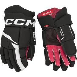 CCM Senior NEXT Hockey Gloves 14" Black/White
