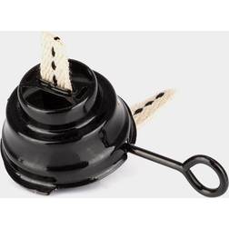 Feuerhand Hurricane Coloured Burner with Wick Jet Black